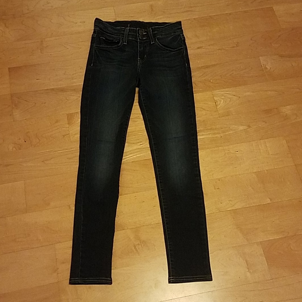 Dark Blu Denim Stretch 24